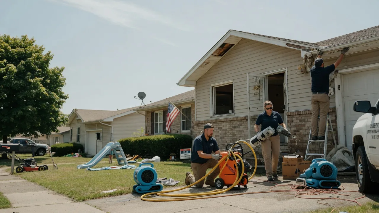 Water Damage Restoration in Thompsonville, IL near me